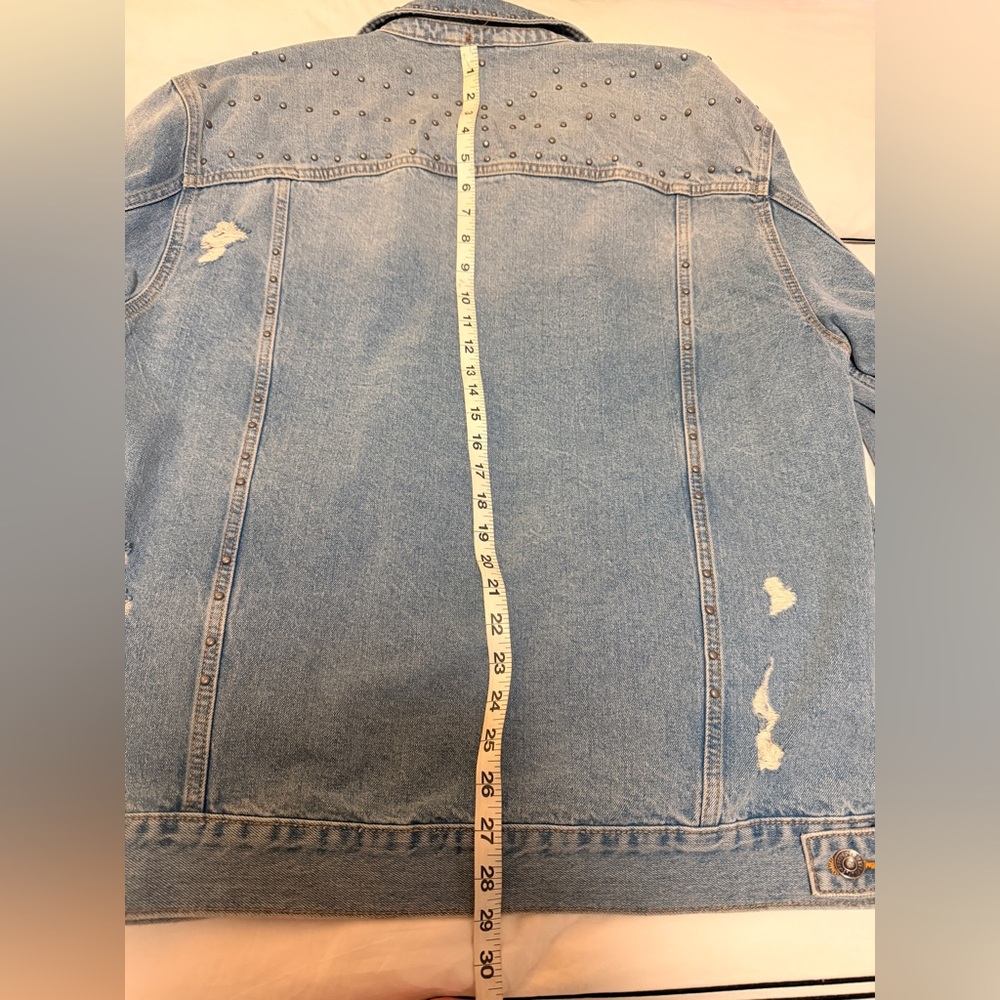 Free People Studded Denim Jacket - Picture 12 of 12